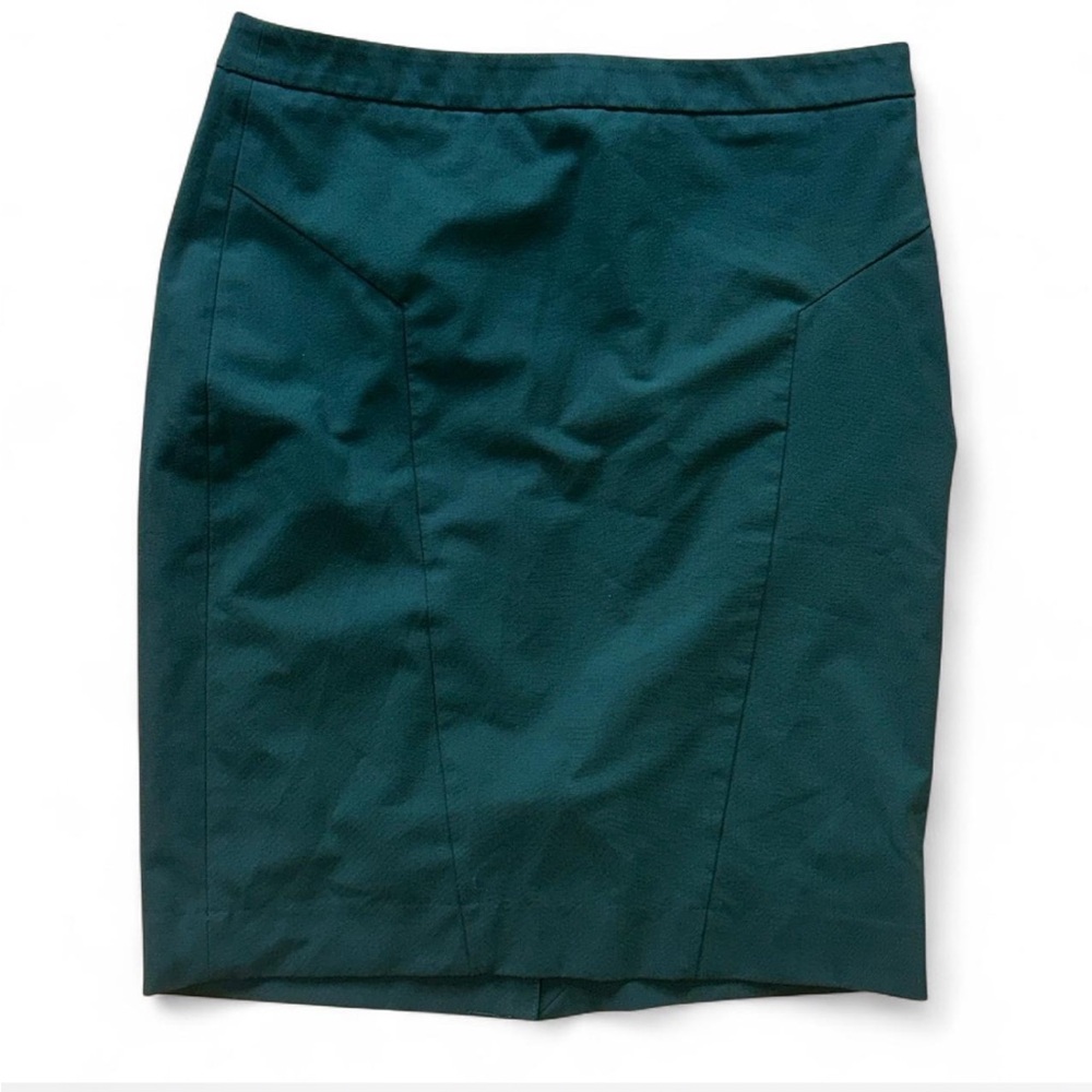 The Limited Dark Green Pencil Skirt